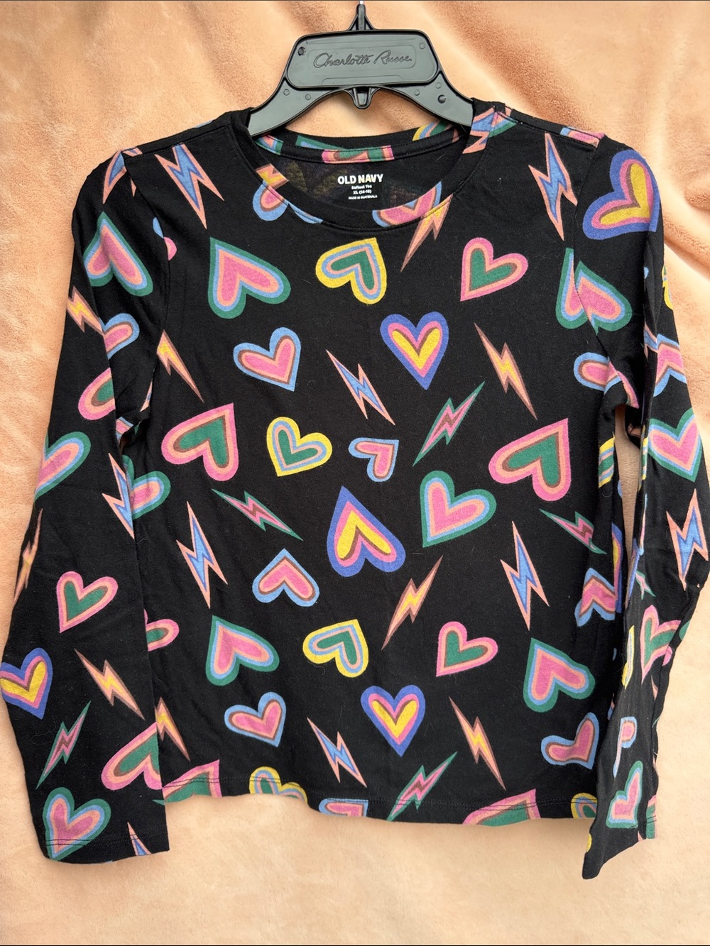 Girls XL 14/16 Long Sleeve T EUC